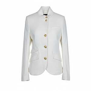 rag & bone Slade Textured Knit Blazer in Off White